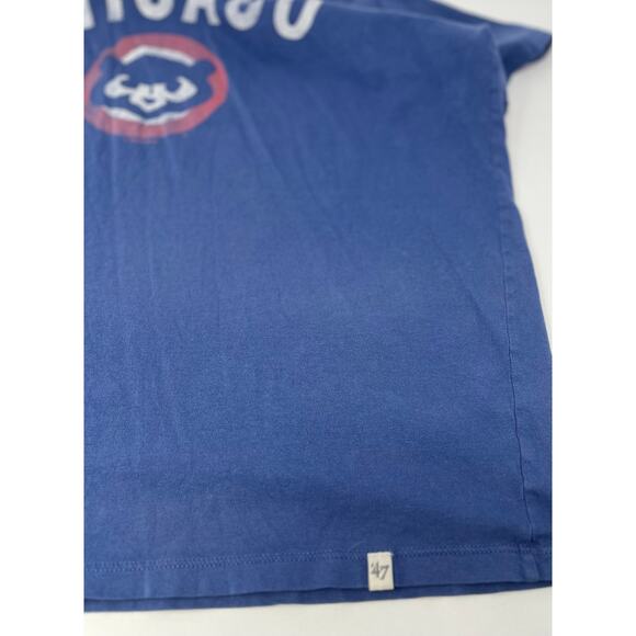 Forty Seven Brand Chicago Cubs Tshirt Men's Size S Pre-Owned in good condition - Picture 8 of 8